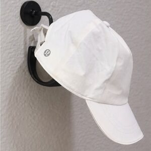 lululemon athletica White Baseball Cap with Logo